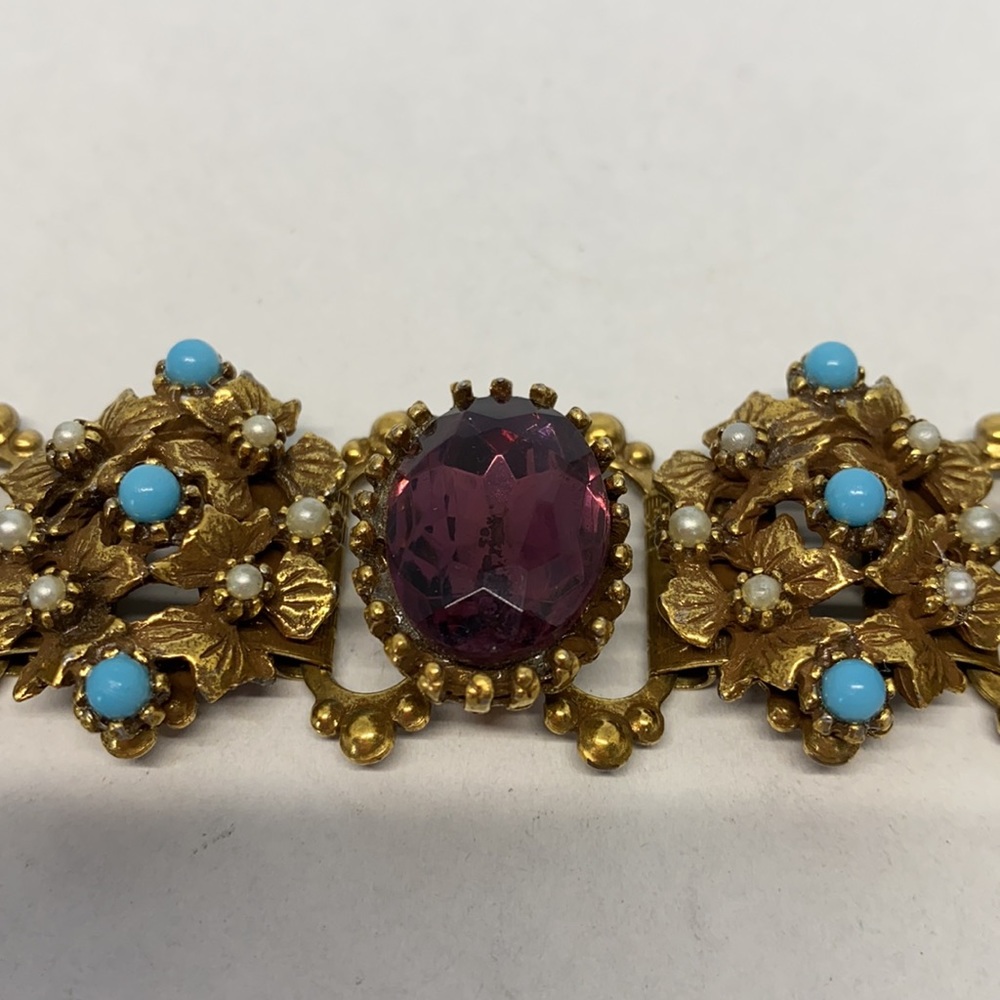 Beautiful vintage Victorian revival bracelet